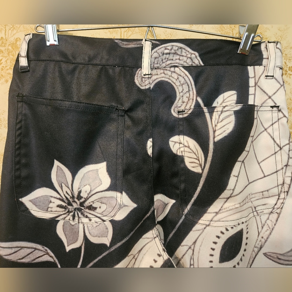 NWOT Black&white Pants(See Measurements!) - Picture 7 of 12